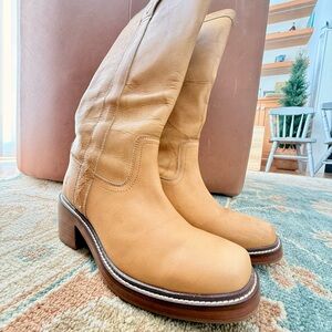 Frye Kate Boot – Women’s 8.5 Wide Calf – Banana – Like New